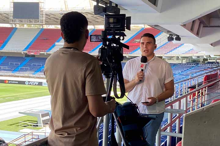 Edgardo Cepeda en producción
