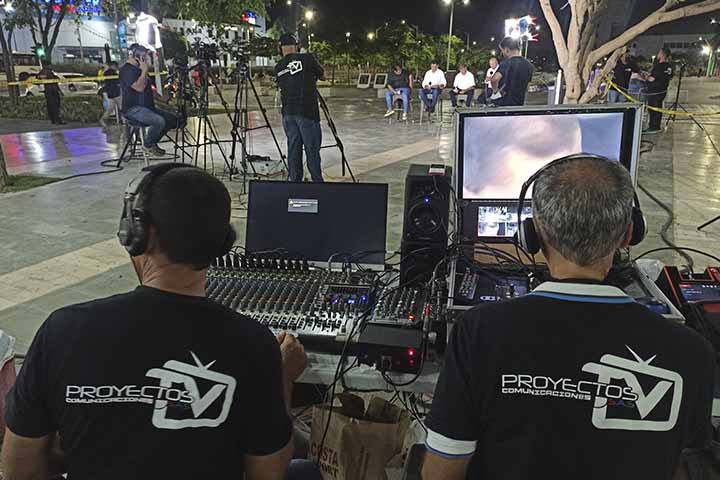 PRODUCCIÓN Proyectos TV En vivo 4